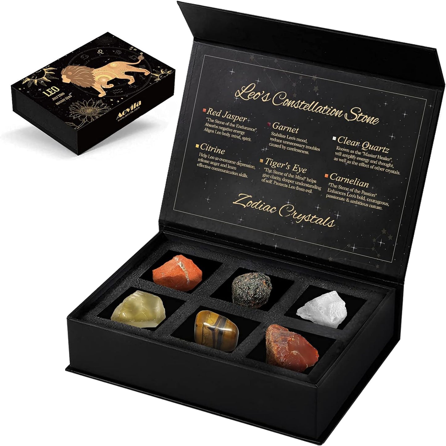 Zodiac Constellation Crystal Box