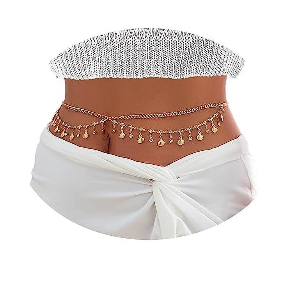 Boho Tassel Soulbeads Belly Chain