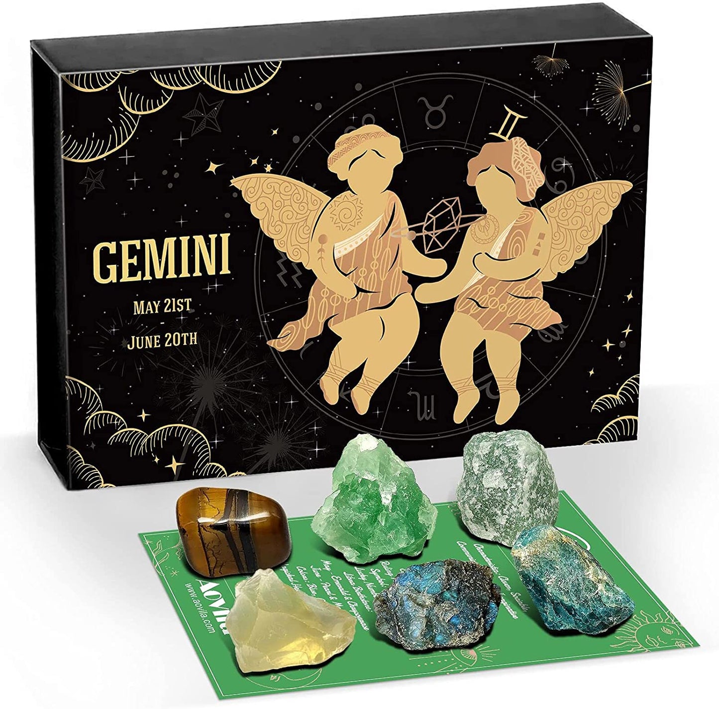 Zodiac Constellation Crystal Box